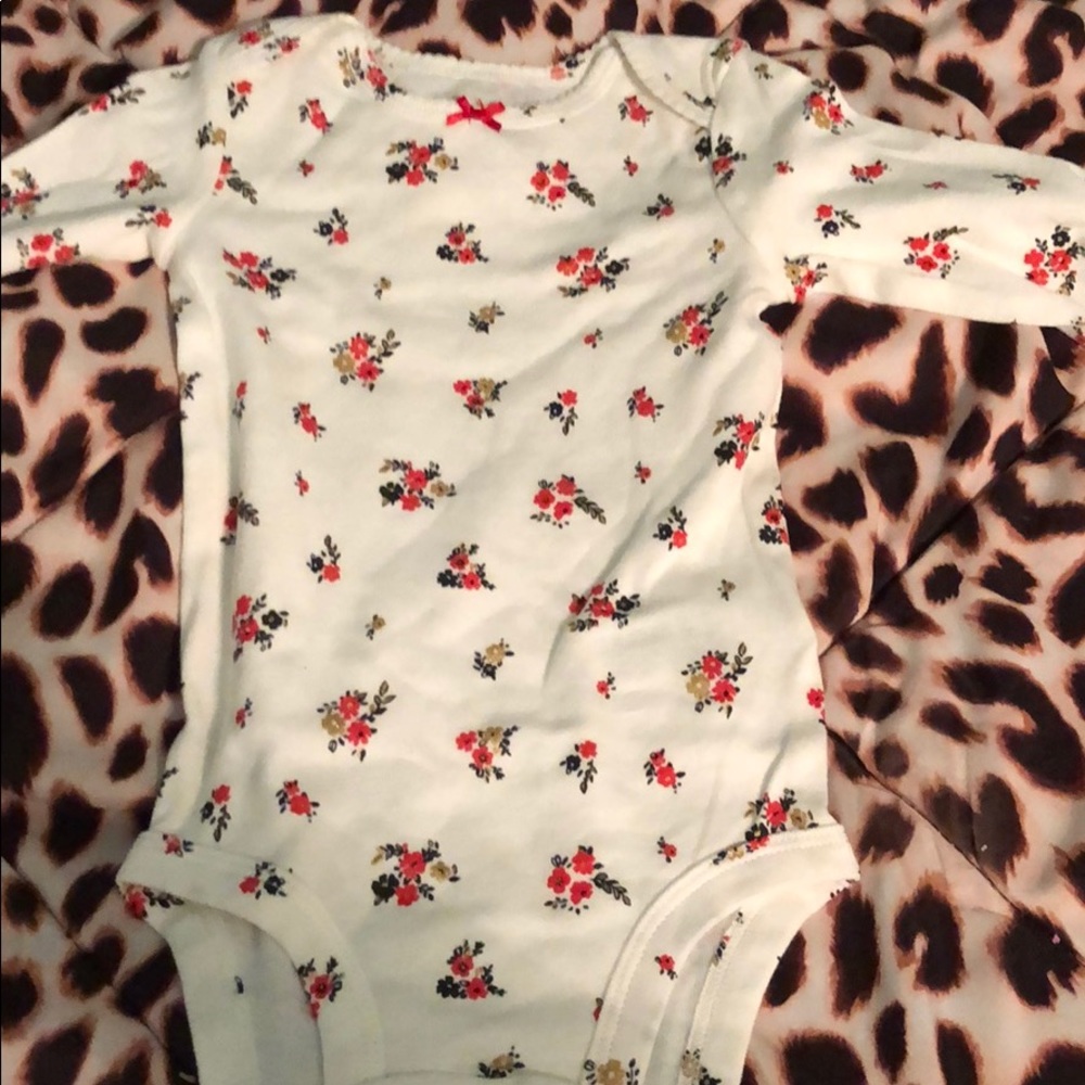 Christmas- y type long sleeve onesie